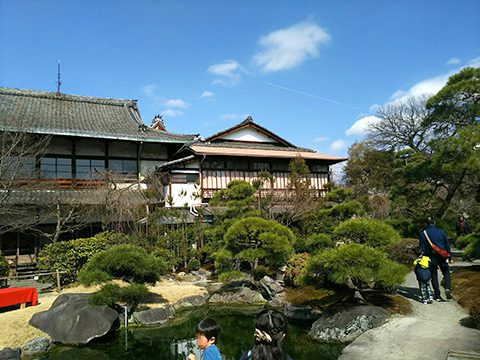 祇園甲部歌舞練場内の展示場